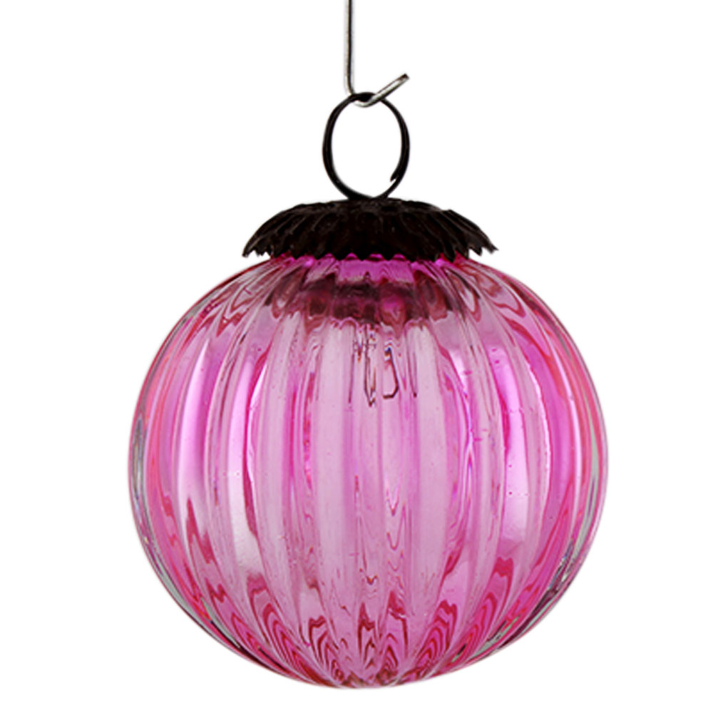 Pink Solid Melon Christmas Hanging