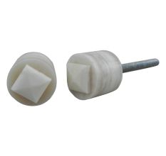 Round Bone Dresser Knobs