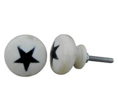 Star Bone Drawer Knobs
