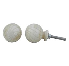 Round Bone Knob