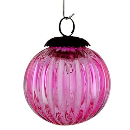 Pink Solid Melon Christmas Hanging