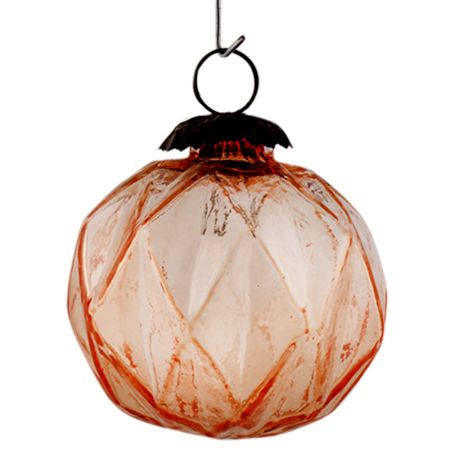 Light Amber Box Cut Christmas Hanging