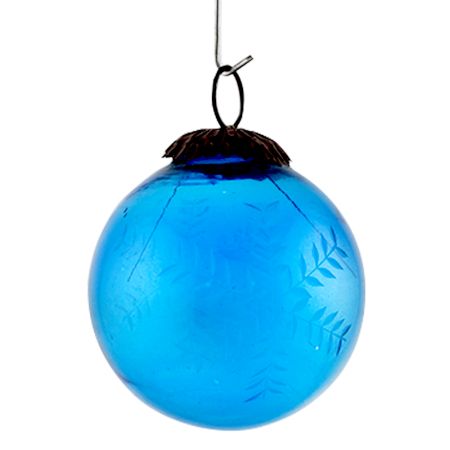 Turquoise Leaf Cut Christmas Hanging Online