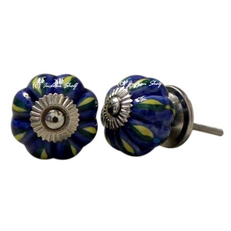 Yellow Green Leaf Knob