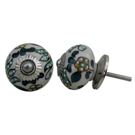 Trishul Flower Knob-01