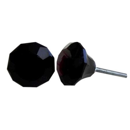 Dark Purple Drawer Knobs Small