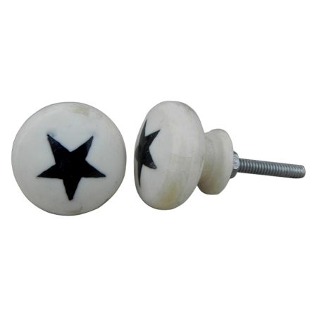 Star Bone Drawer Knobs