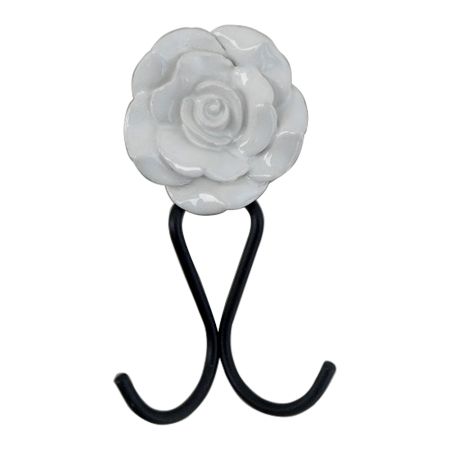 White Rose Hooks