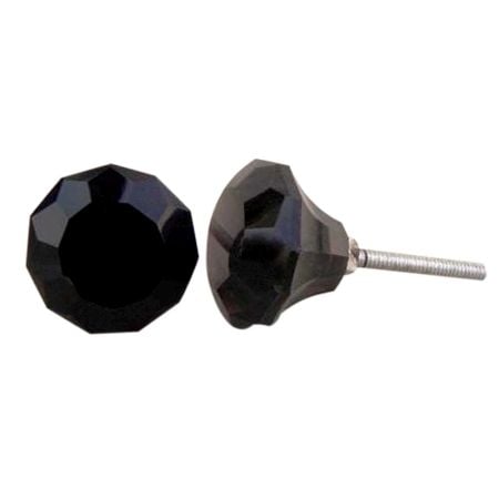 Dark Navy Blue Diamond  Drawer Knobs Online