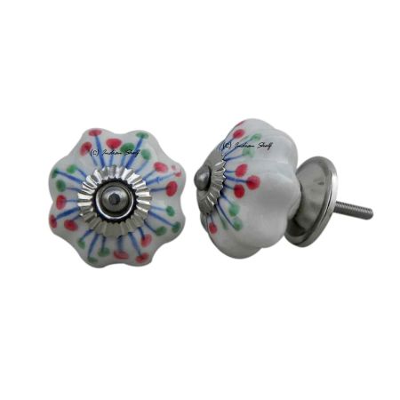 Mixed Dot Melon Knob