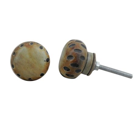 Wooden Cut Knob