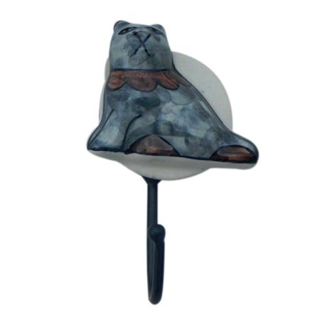 Cat Ceramic Hooks