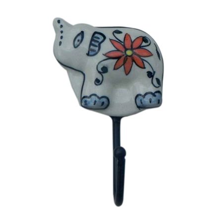Elephant Ceramic Hooks