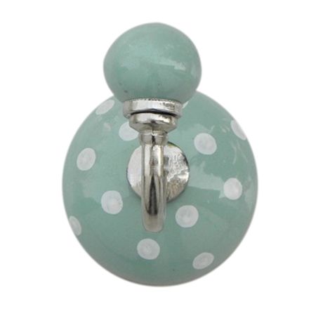 Sage Green Dotted Hooks