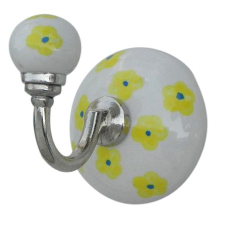 Yellow Tiny Flower Hooks