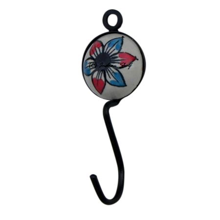 Six Leaf Designer Wall Hooks