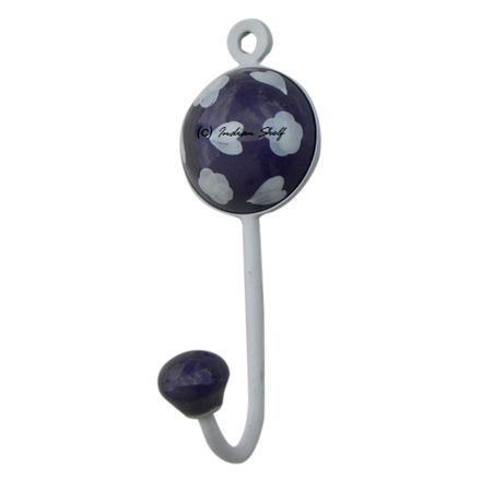Purple Heart Decorative Wall Hooks