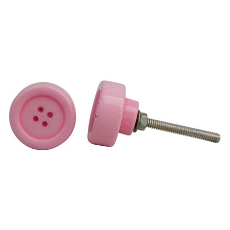 Light Pink Button Knob