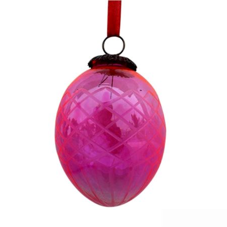 Queen Pink Avocado Box Cut Christmas Hanging