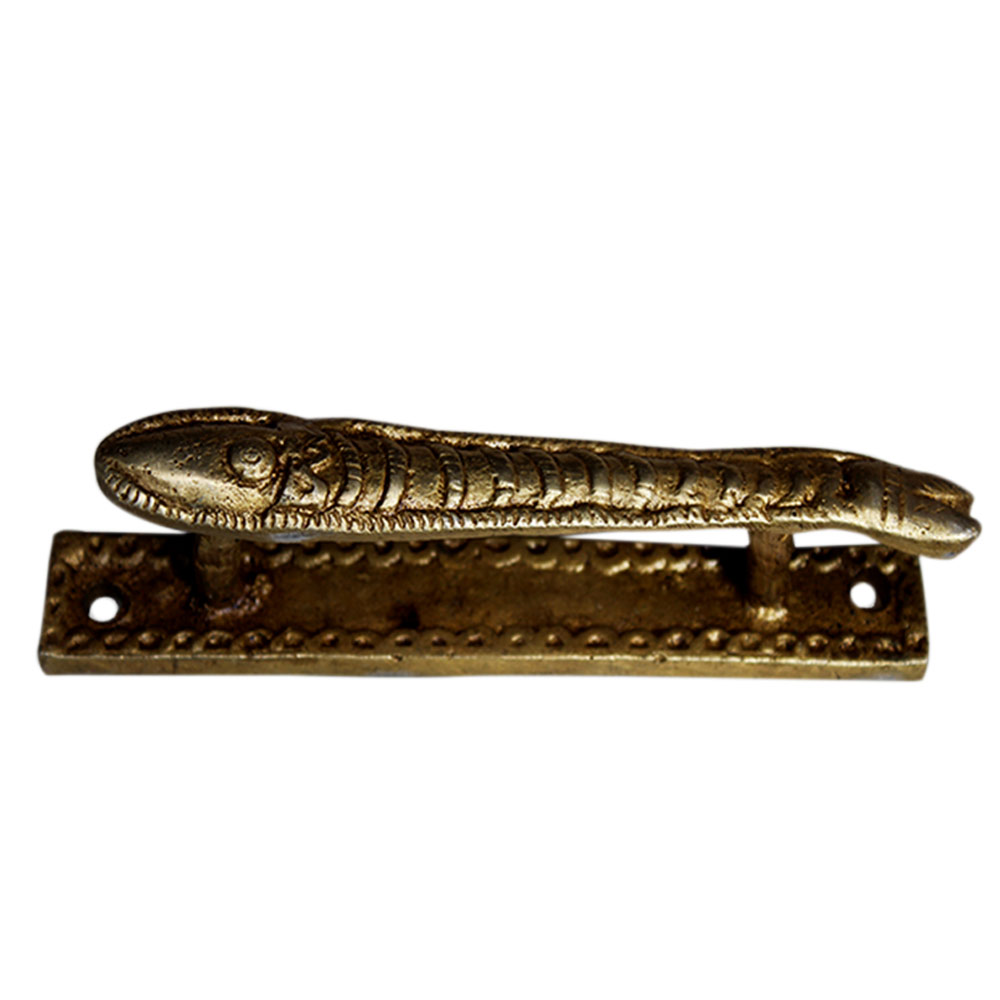 Tribal Brass Fish Handle 5