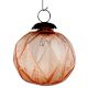 Light Amber Box Cut Christmas Hanging