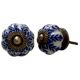Blue Leaf Medium Knob