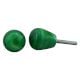 Green Top Bone Drawer Knobs