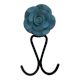 Sky Blue Rose Hooks