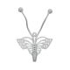 White Butterfly Hooks