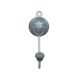 Grey Heart Flower Wall Hooks
