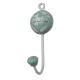 Sage Green Flower Decorative Wall Hooks