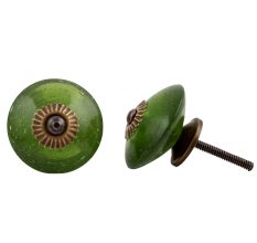 Olive Drab Wheel Knob