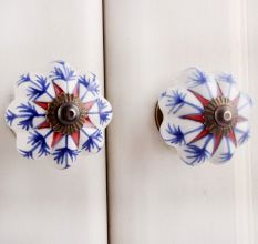 Red Star Medium Knob