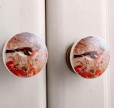 Vintage Bird Flat Knob