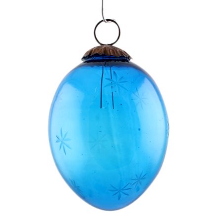 Turquoise Avocado Star Cut Christmas Hanging Online