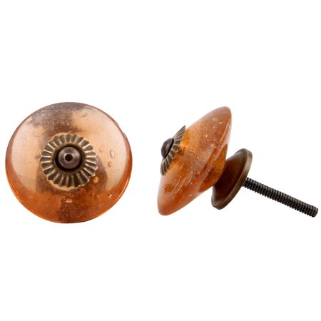 Peach Wheel Knob