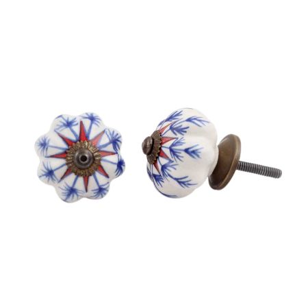 Red Star Medium Knob