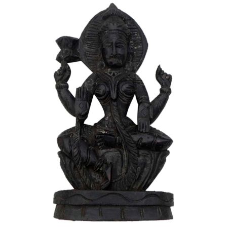 Wooden Lakshmi Ji Statue-01