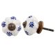 Blue Dahalia Medium Knob