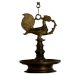 Bronze Oil Lamp-30 (Ht-8.5 Inches)