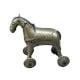 Bronze Horse on Wheel