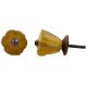Mustard Tulip Glass Knob