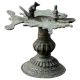Used Bronze Oil Lamp (Orissa) (Ht-4.5 Inches)