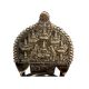 Gaj Laxmi Brass Oil Lamp (Ht-7.75 Inches)