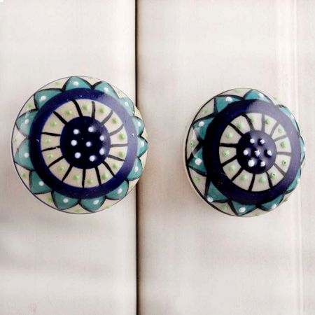 Dianthus Flower Flat Knob