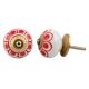 Red Baluster Knob