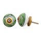 Green Loop Ceramic Knob