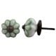 Pea Green Sunflower Medium Knob