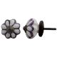 Purple Sunflower Medium Knob