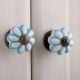 Sky Blue Medium Knob